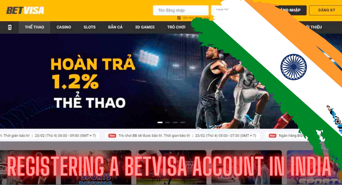 BetVisa account in India