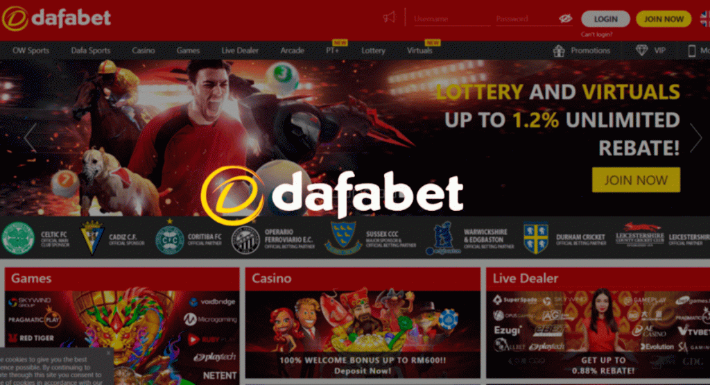 Dafabet website